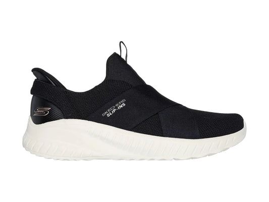 Tenis Skechers BOBS Squad Chaos Negro para Mujer