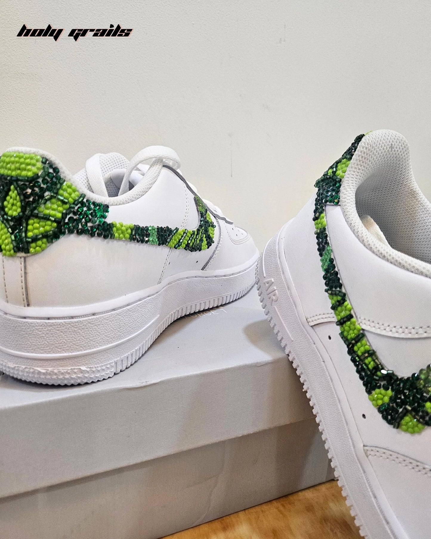 Air Force 1 x Jaded Emerald Swoosh