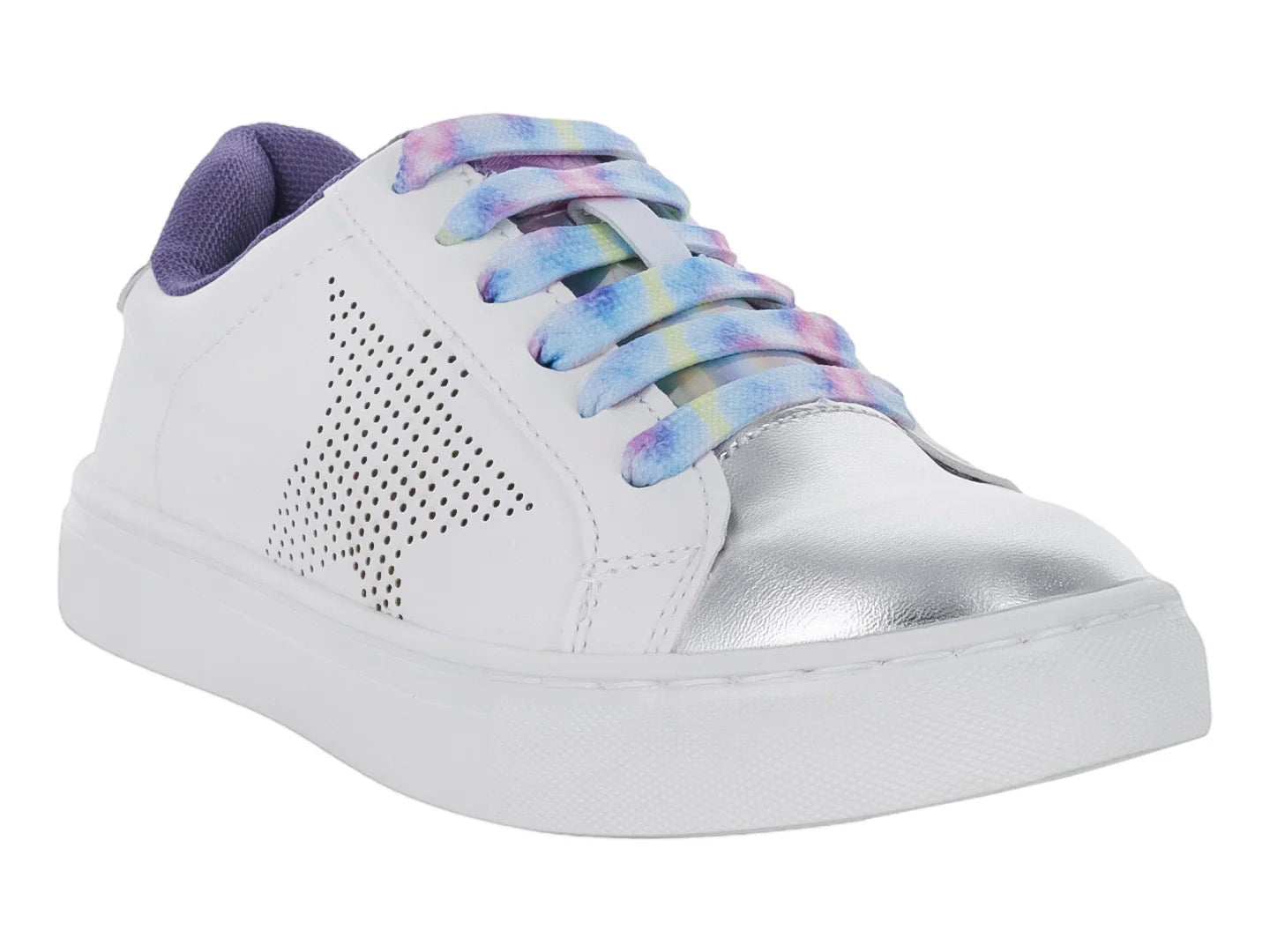 Tenis Tropicana Plata para Niña