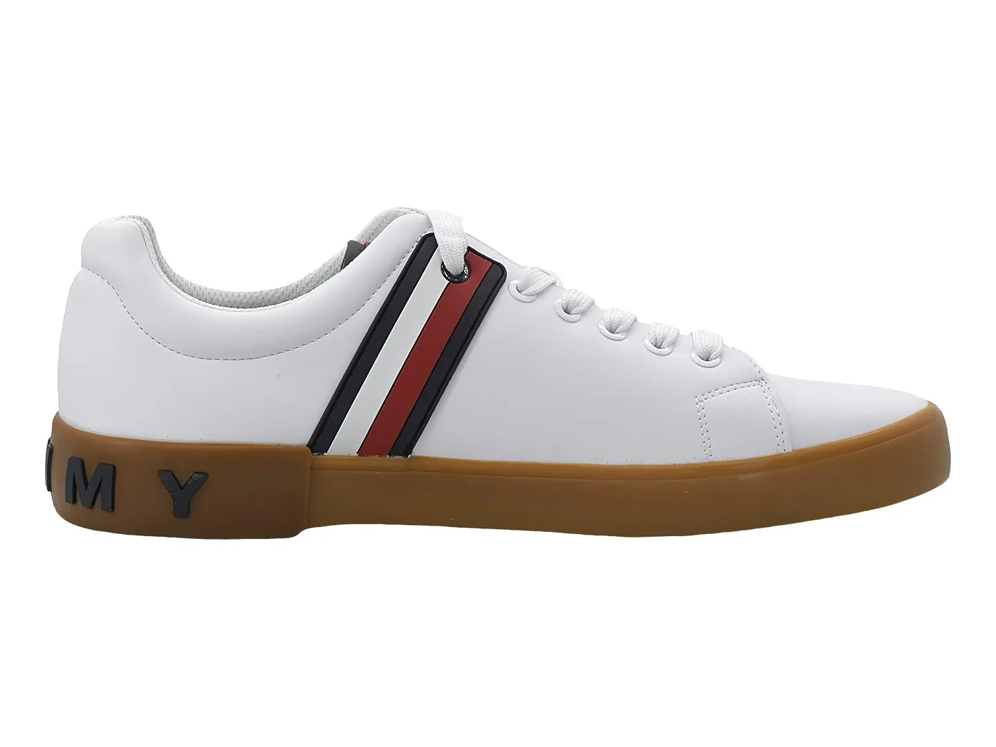 Tenis Tommy Hilfiger Blancos y Marrón para Hombre
