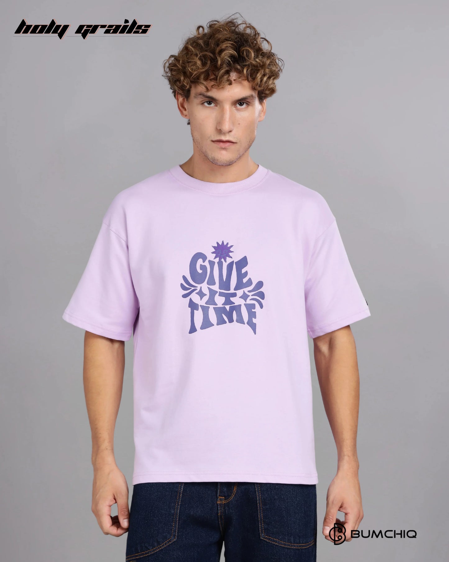 Fake Make Pink Oversize Tee HG x Bumchiq