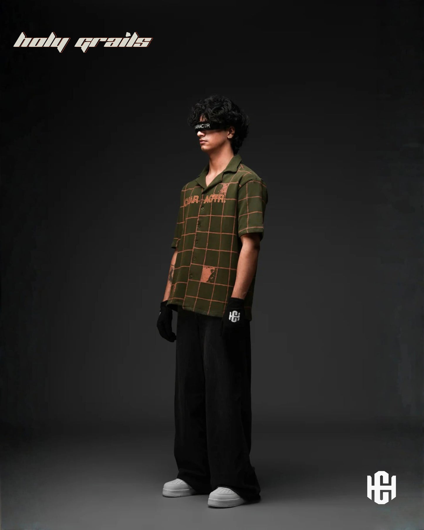 The Faraq Olive Green Shirt HG x Charactr