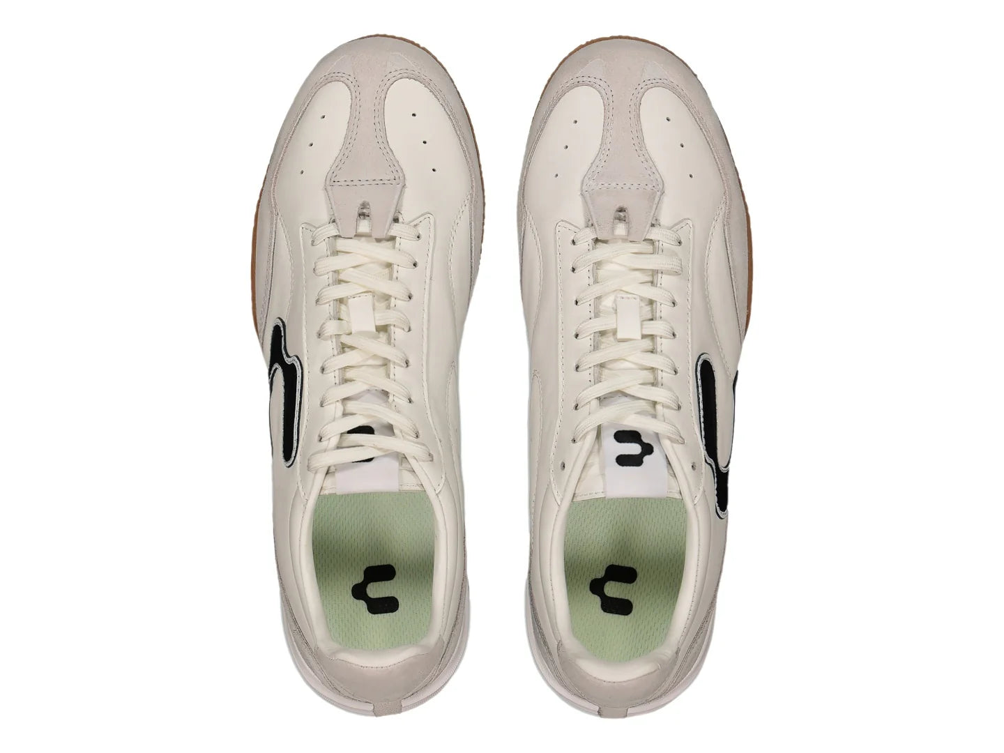 Tenis de Fútbol Charly Blanco y Negro para Hombre