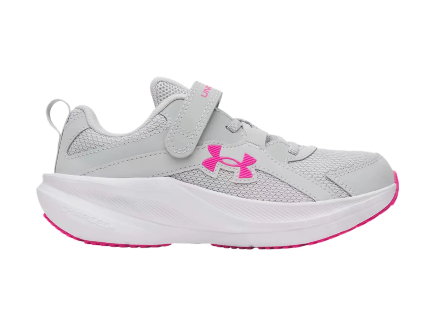 Tenis Under Armour UA GPS Assert 11 Gris para Niña
