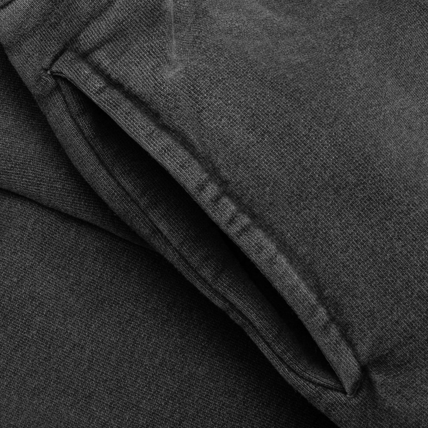 Faded Graphic Fleece Pant Washed Black