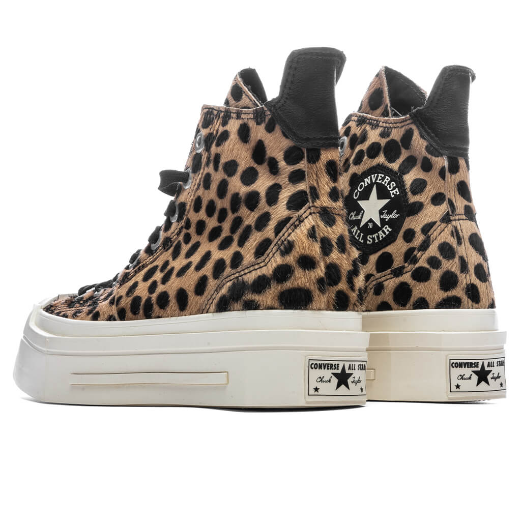 Chuck 70 De Luxe Squared HI Black Egret