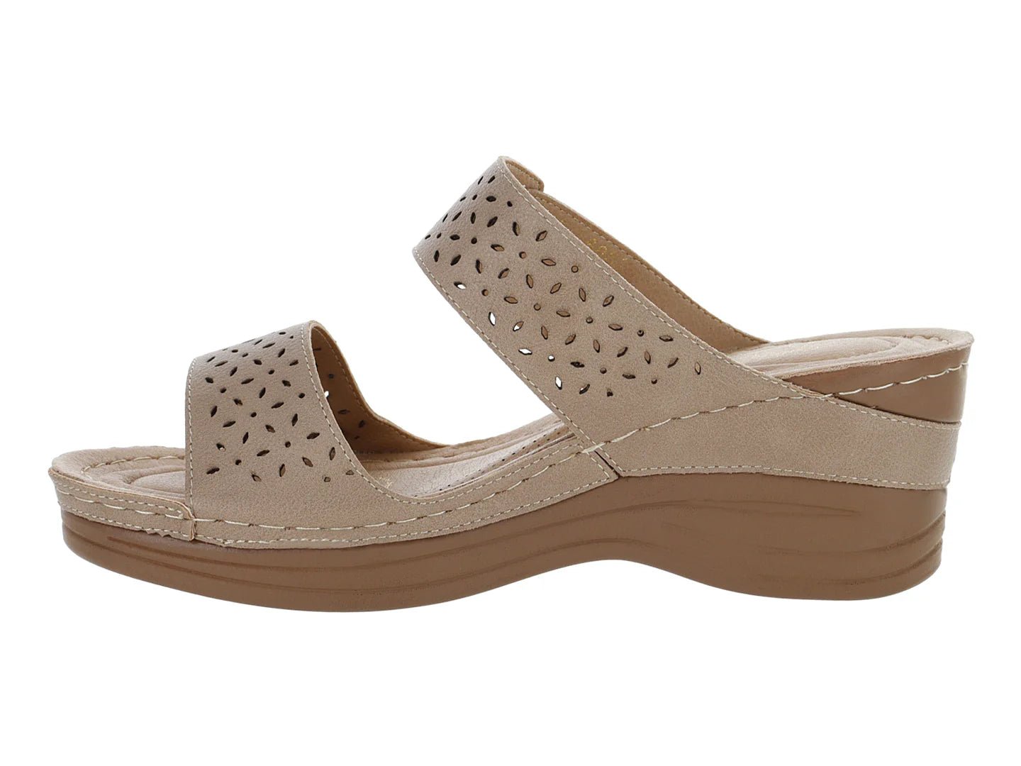 Sandalias Confort Mas Descanso Color Maquillaje para Mujer
