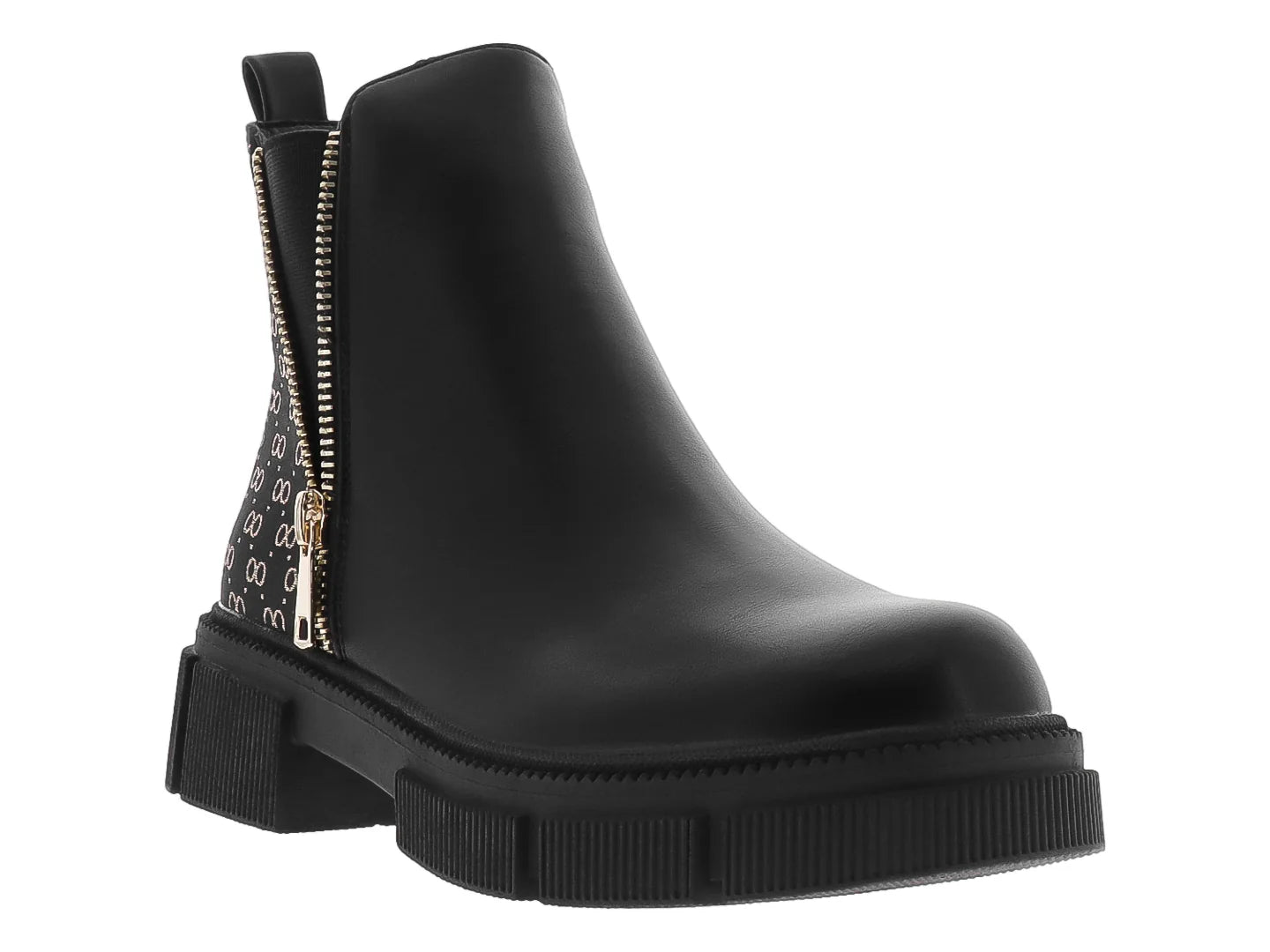 Botines de Plataforma Roze Negros para Mujer