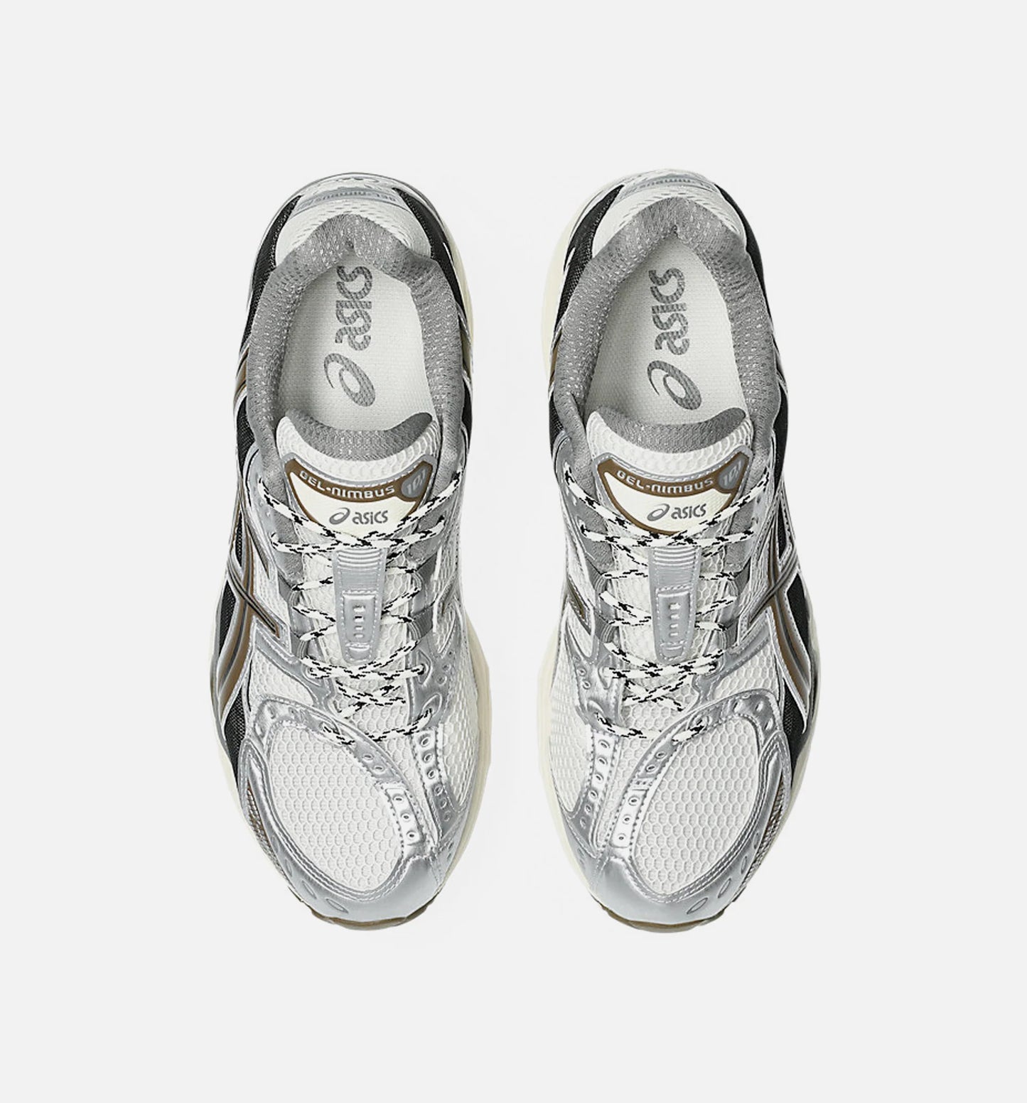 Gel Nimbus 101 Mens Lifestyle Shoe Cream Pure Silver