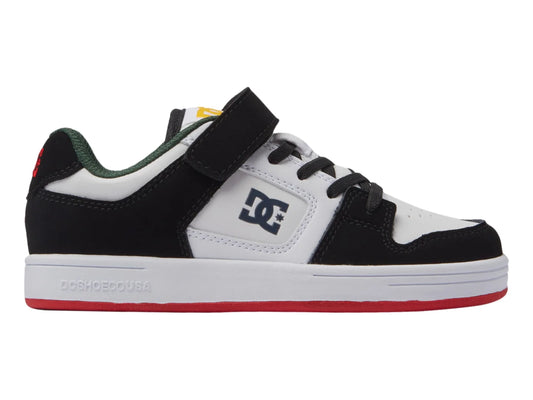 Tenis DC Shoes Manteca 4 V Blanco Multicolor para Niño