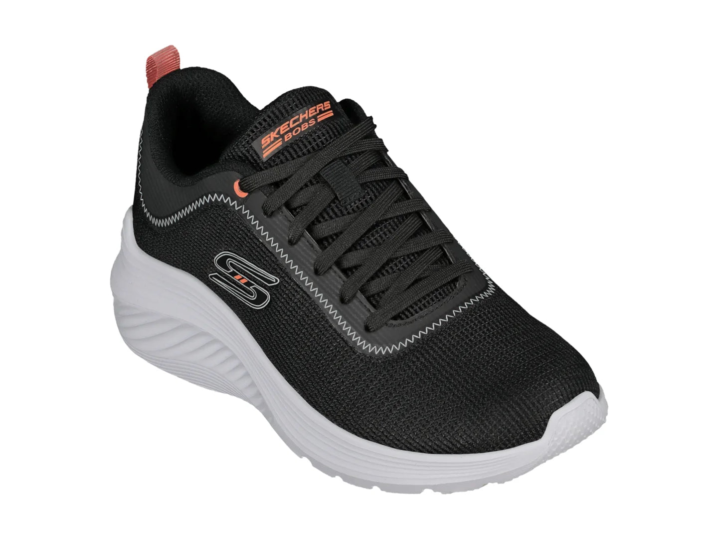 Tenis Skechers BOBS Squad Waves Negro para Mujer