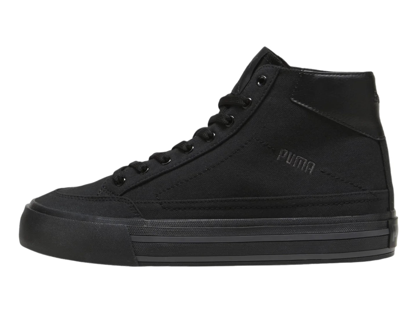 Tenis PUMA Court Classic Vulc Mid Negro para Hombre