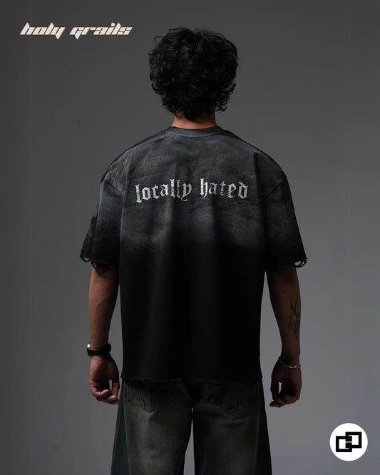 Locally Hated Oversize Tee HG x Grey Hound Clothing