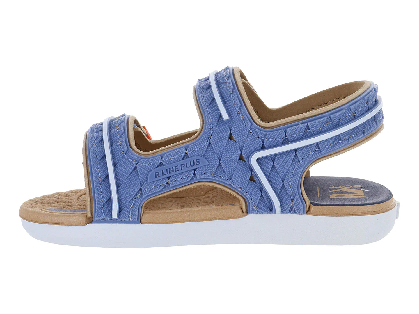 Sandalias Rider Blanco Azul para Niño