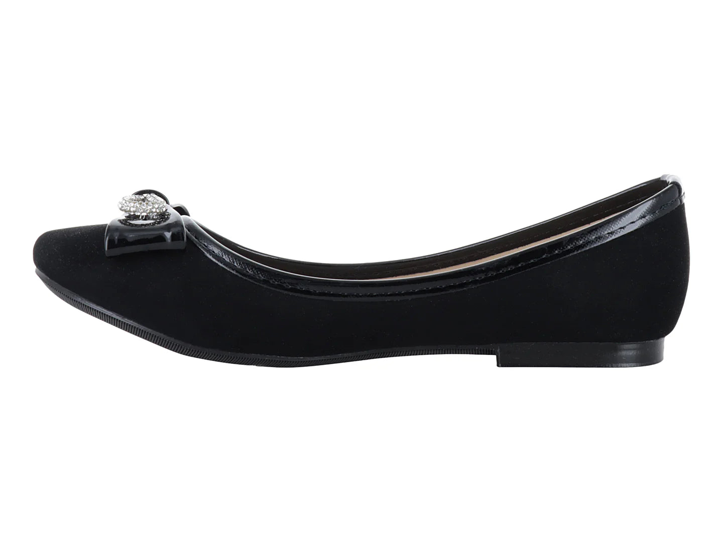Zapatos Luna Rosa Balerinas Negro para Mujer