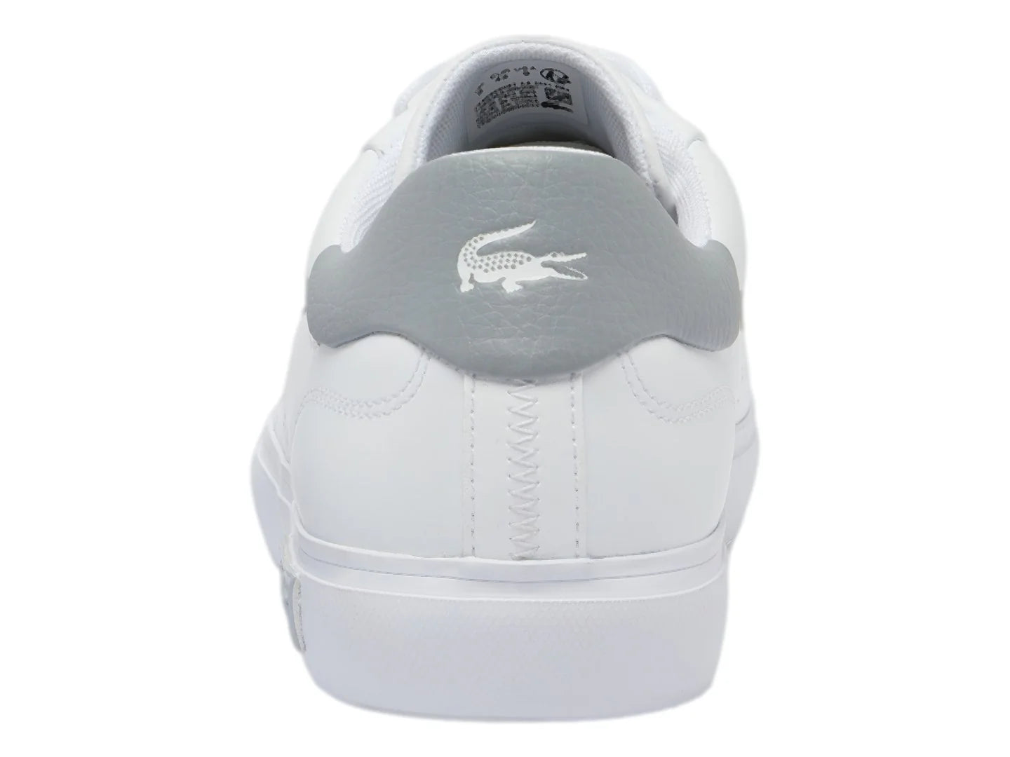 Tenis Lacoste Powercourt 20 Blanco y Gris para Hombre
