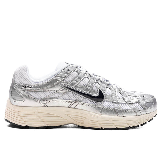 P 6000 White Black Metallic Silver Flat Silver