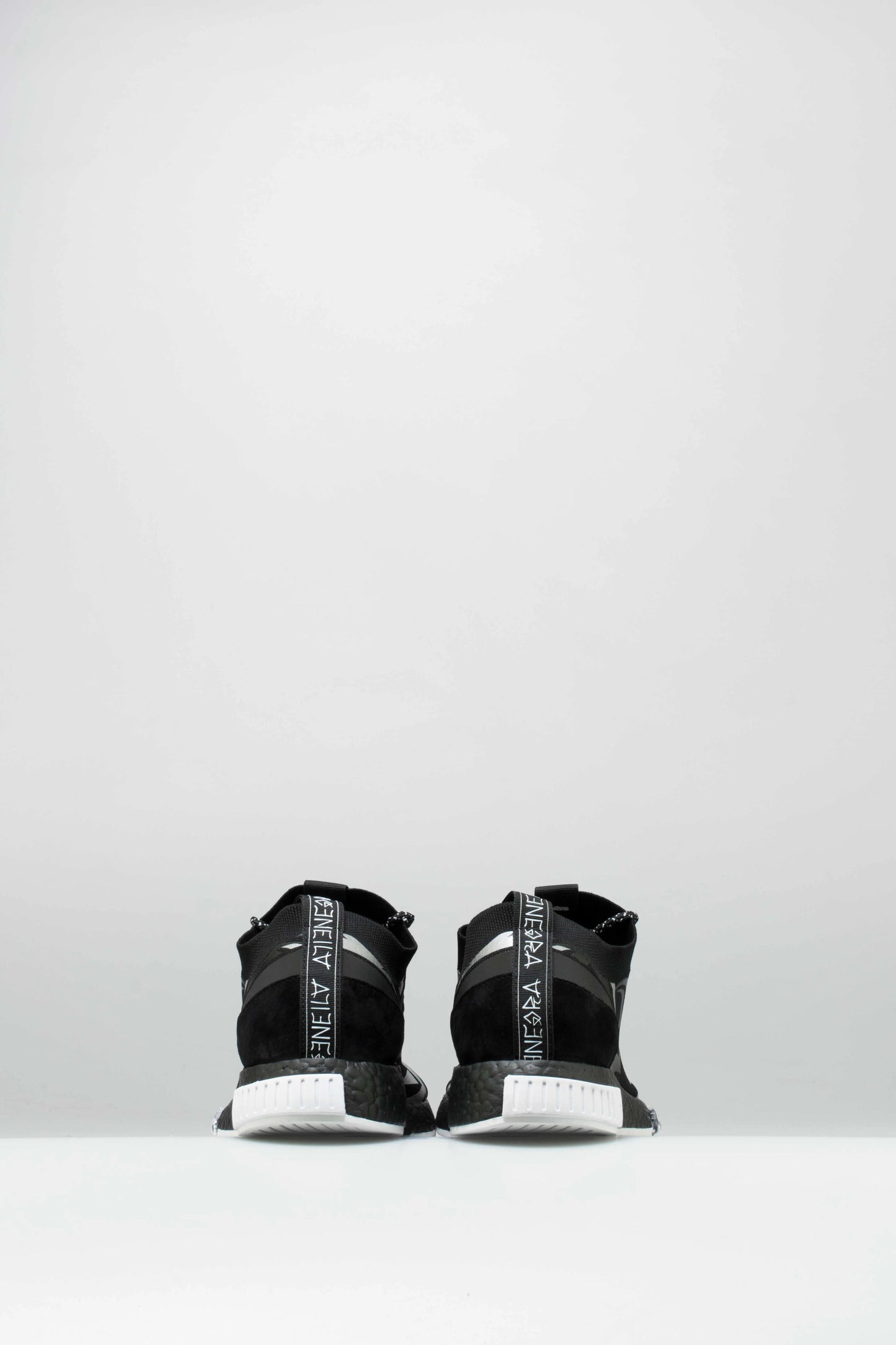 Juice Hk X adidas NMD Racer Mens Shoe Core Black White