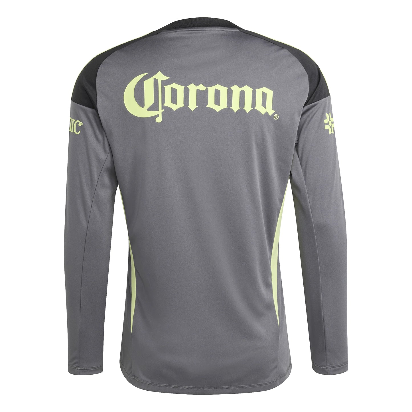 adidas Club América Long Sleeve Mens Goalkeeper Jersey 25 26 Grey