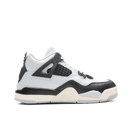 Air Jordan 4 Retro PS Pure Platinum Metallic Gold Black Sail