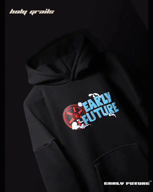 Turbo Speed Jet Black Hoodie HG x Early Future