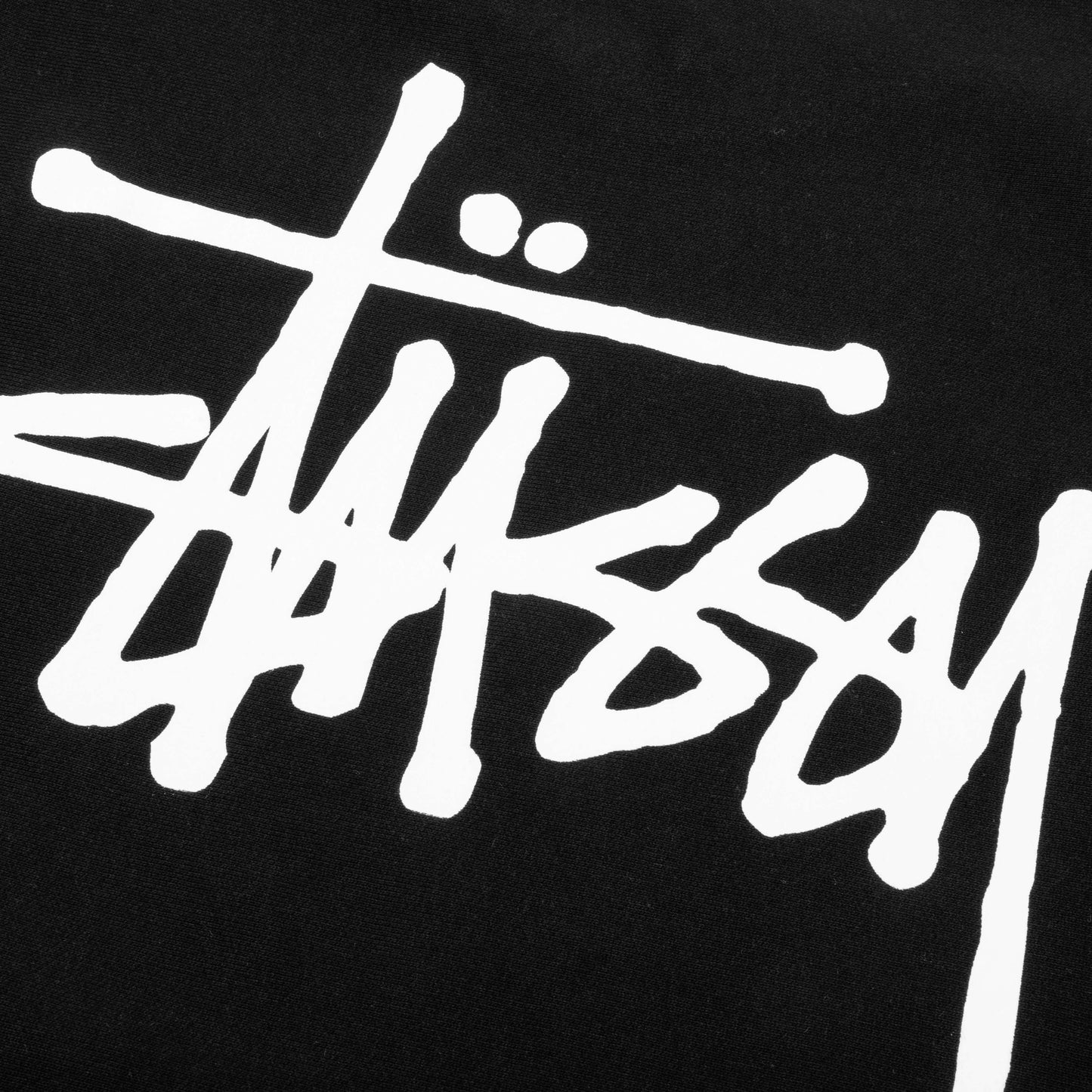 Basic Stussy Crew Black