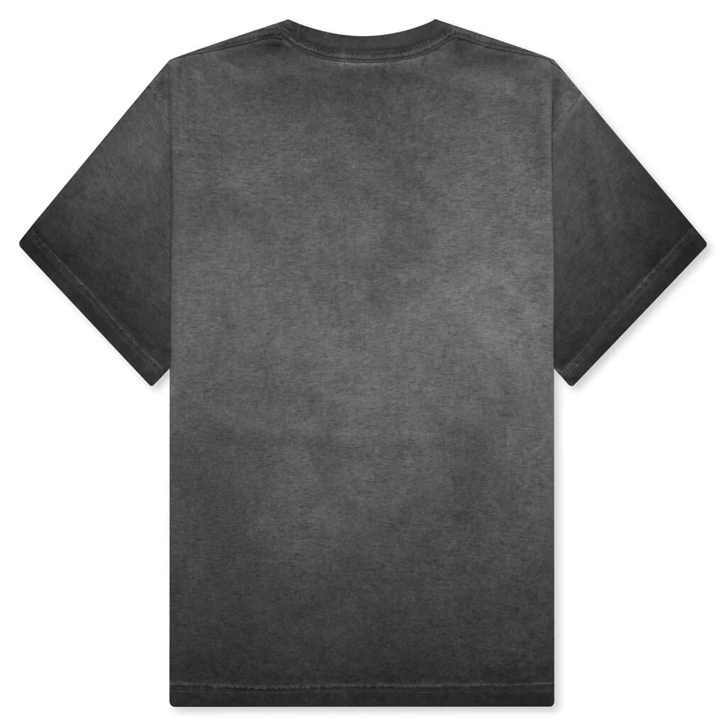Phoenix Oil Wash Cropped Tee Black