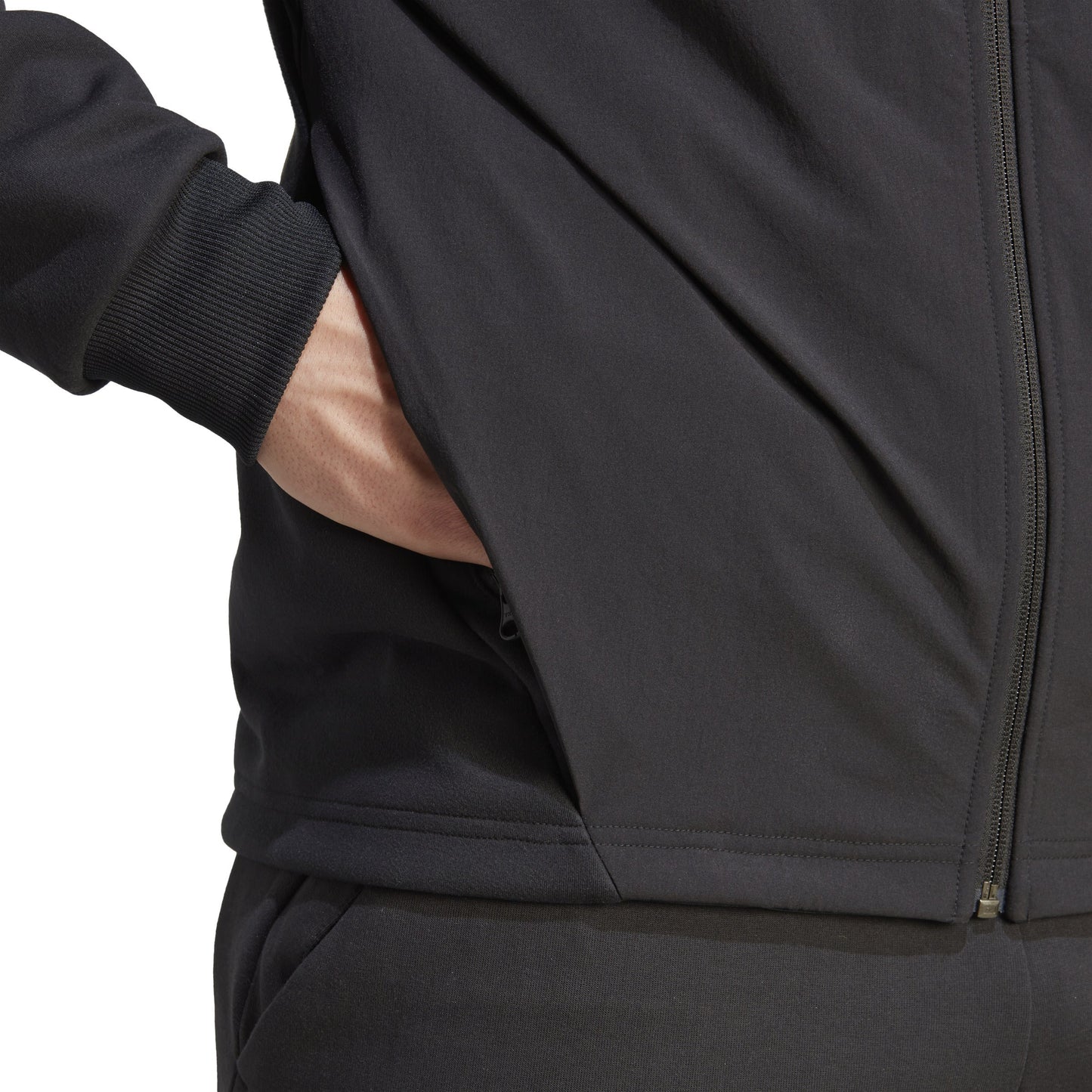 adidas Arsenal Designed for Gameday Full Zip Hoodie 23 24 Black
