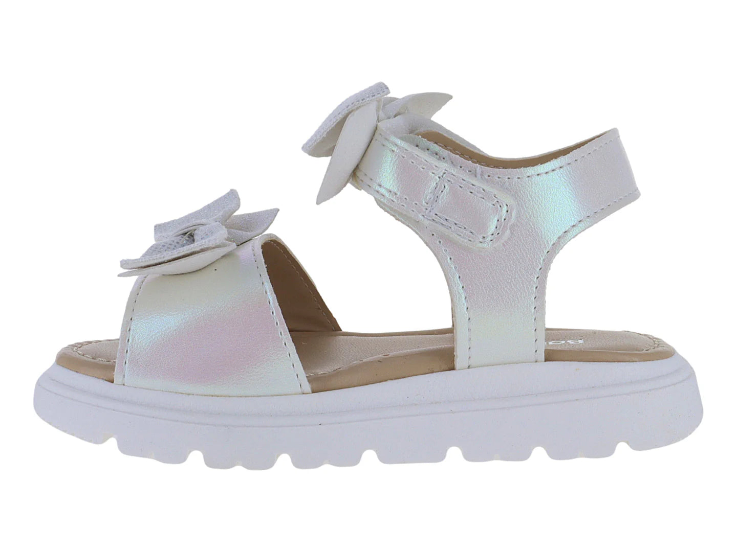 Sandalias Teen Bambino Blancas para Niña