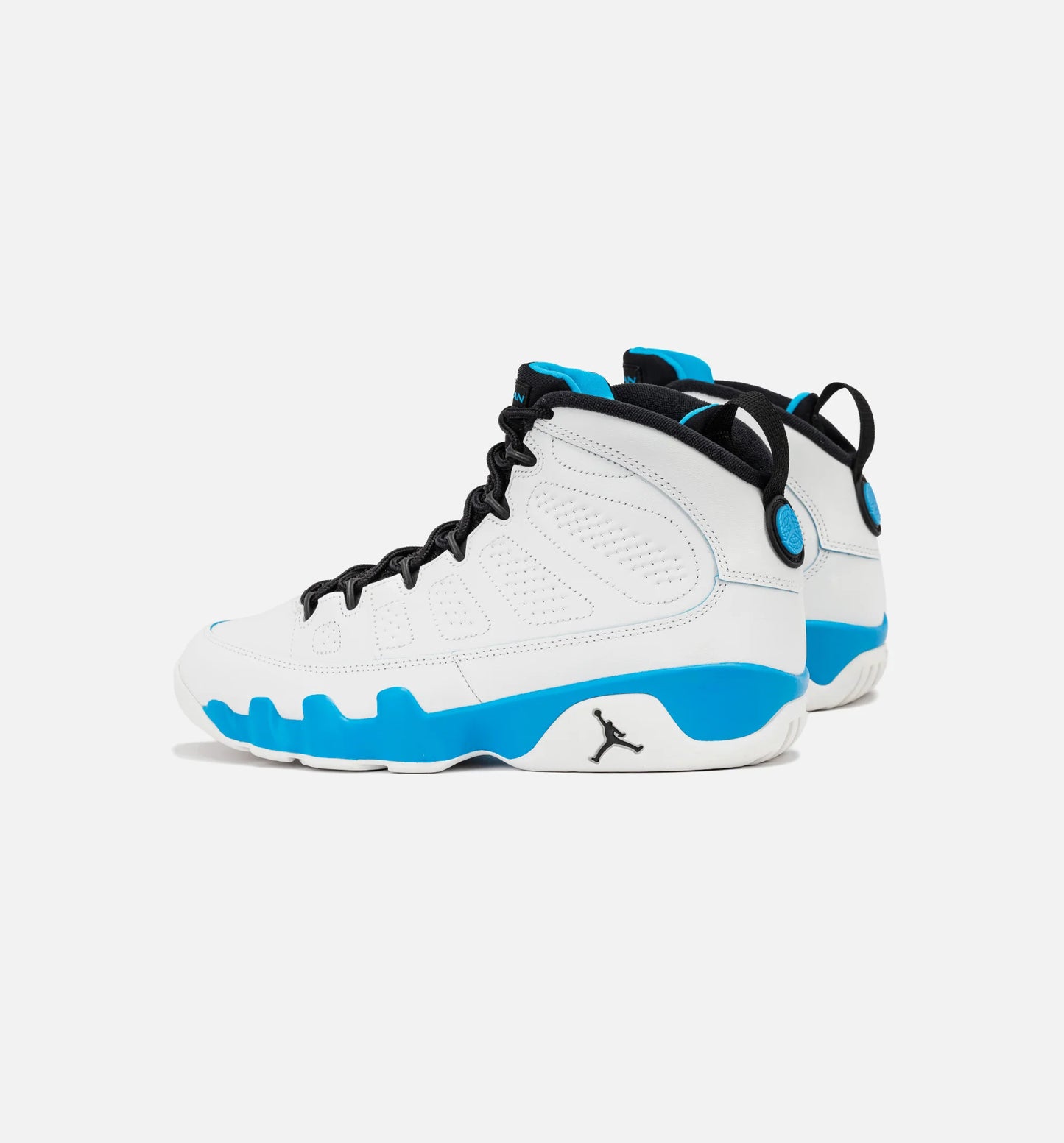 Air Jordan 9 Retro Powder Blue Mens Lifestyle Shoe Summit White Black Powder Blue