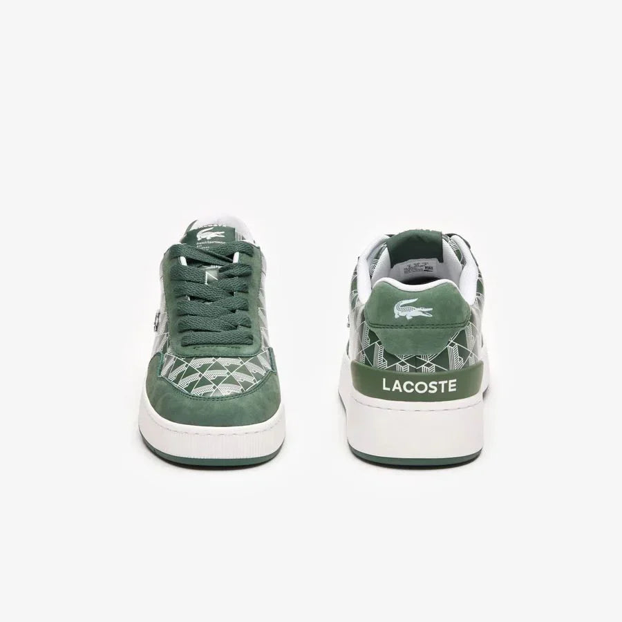 Baskets Lacoste Court Master Monogram Vert Blanc