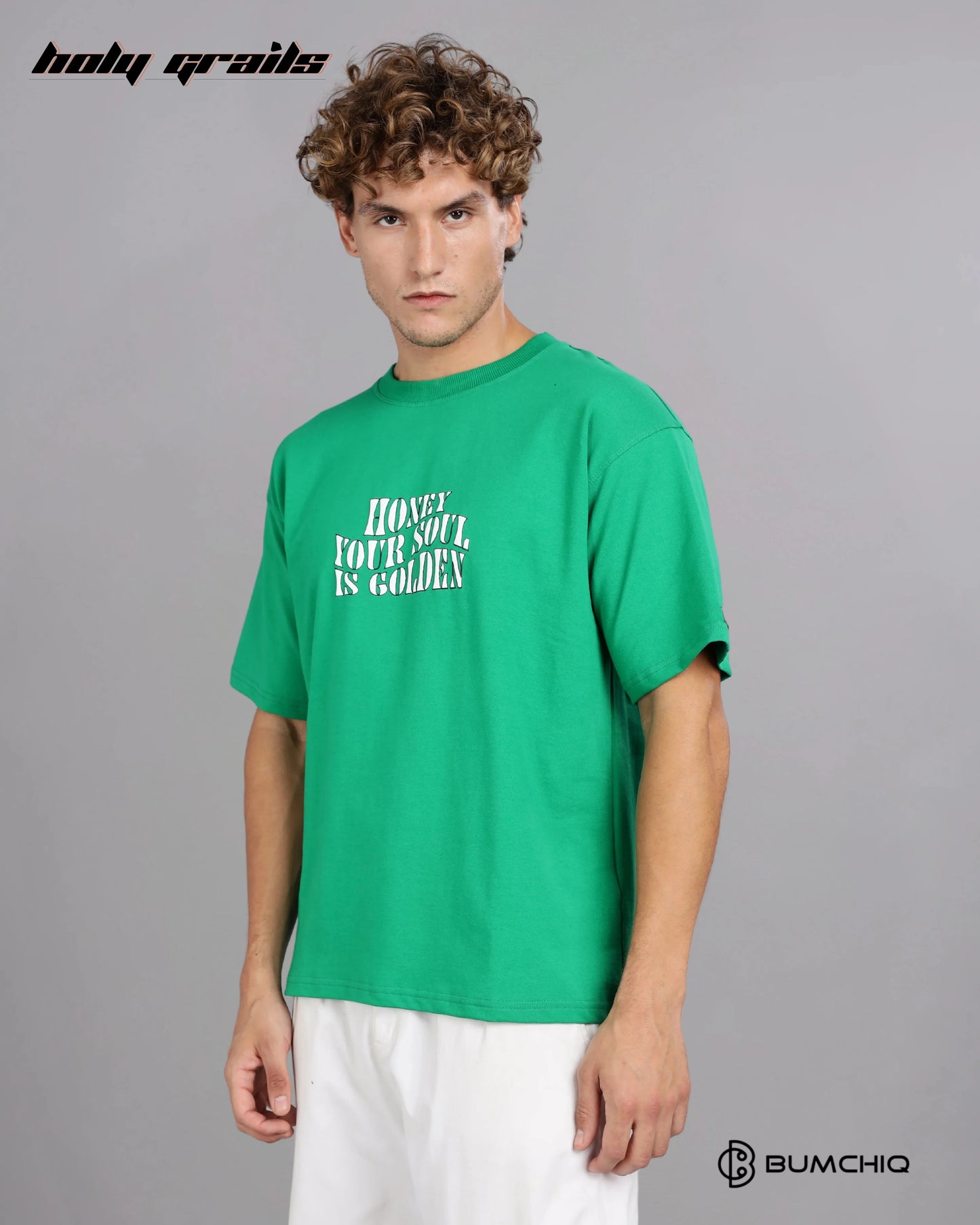 Goat Aura Green Oversize Tee HG x Bumchiq