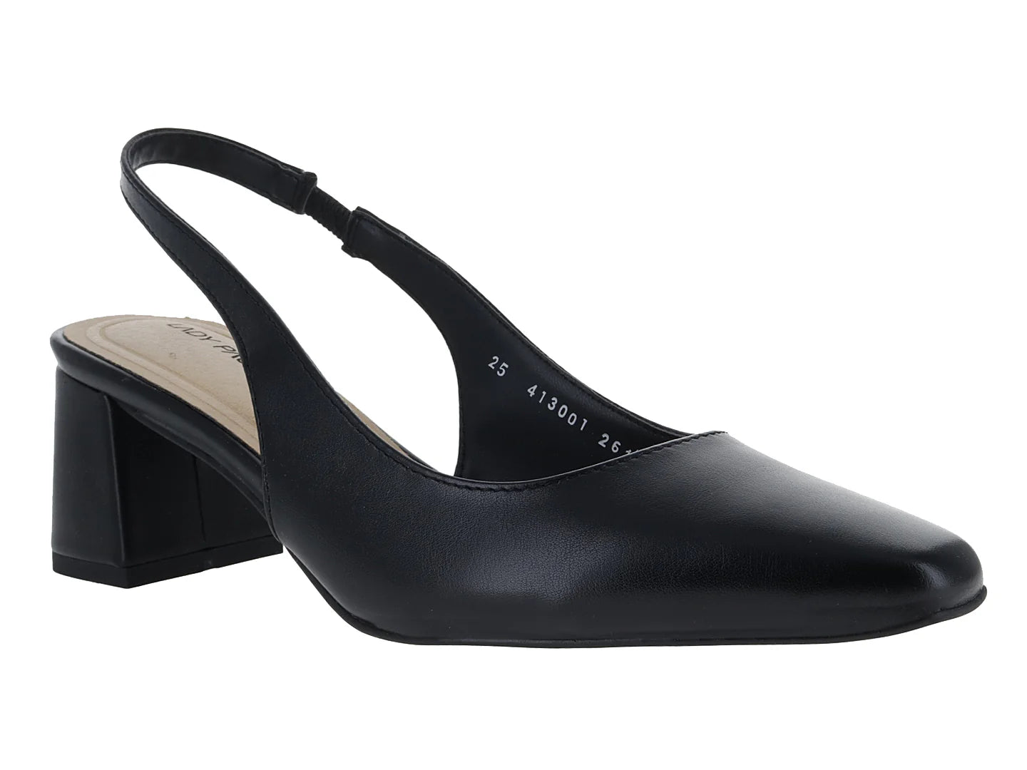 Zapatillas Tacones Lady Paulina Negros para Mujer