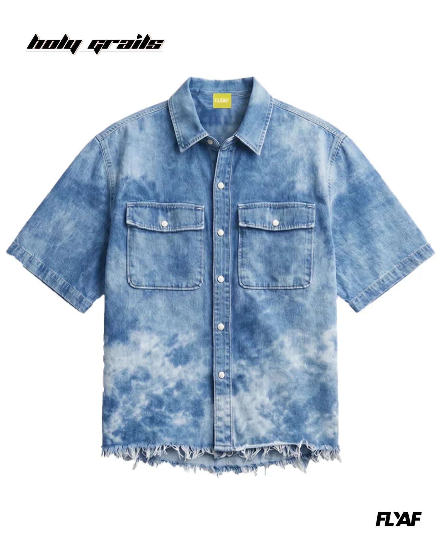 Denim Yoke Rebel Half Sleeve Shirt HG x FLYAF
