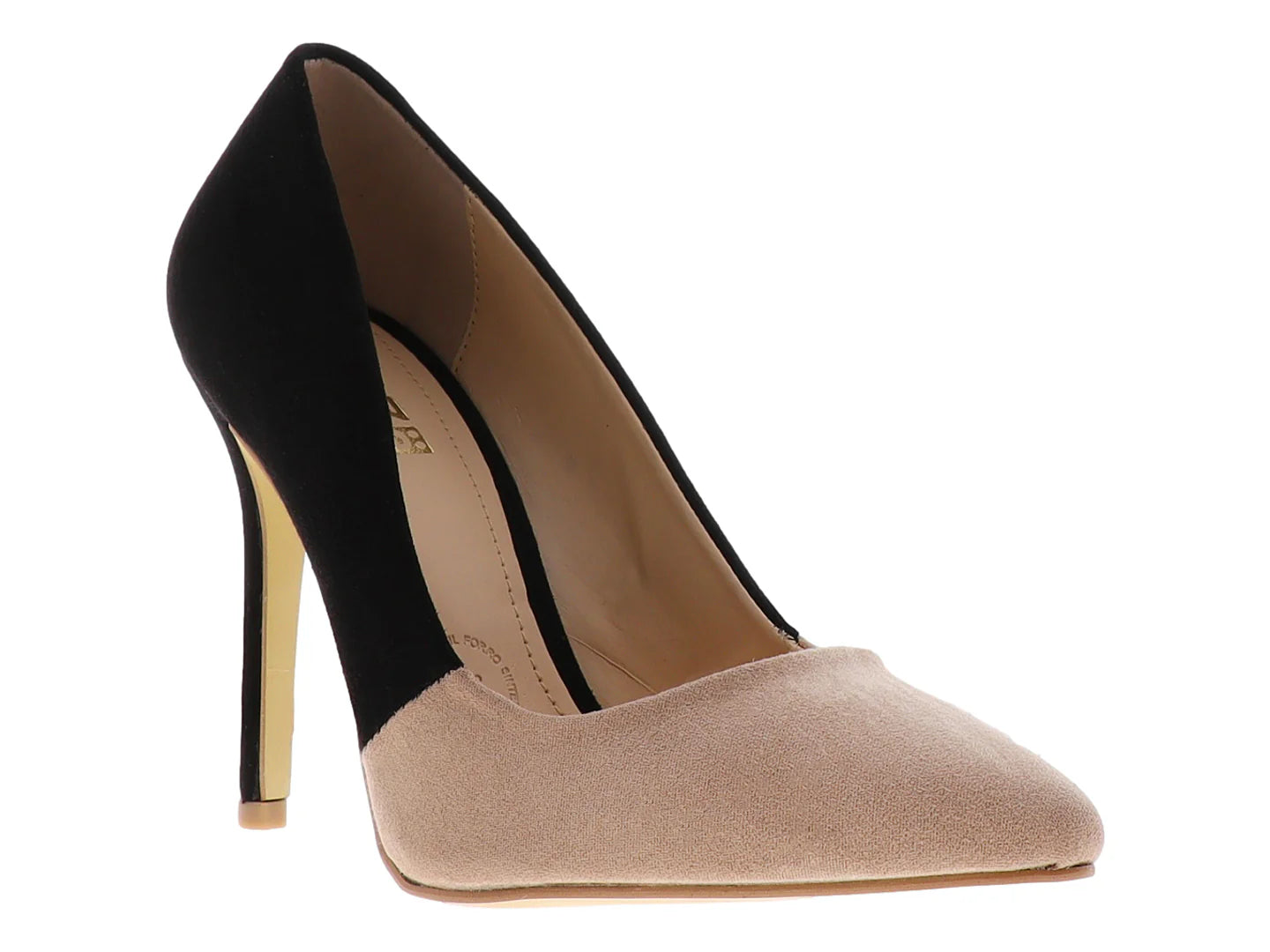 Zapatillas Roze Bicolor Negro y Maquillaje para Mujer