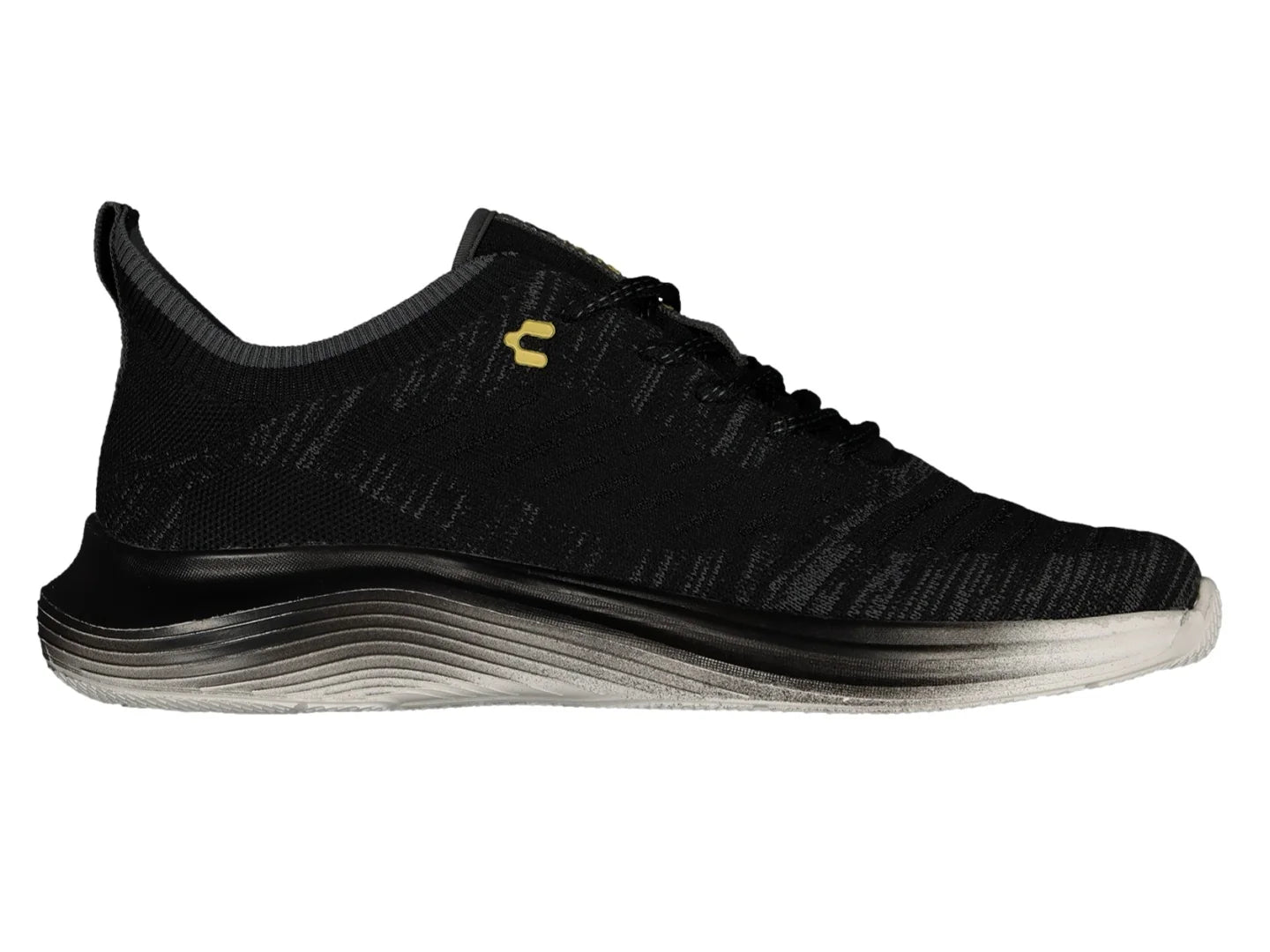 Tenis Charly Negro con Oro para Hombre