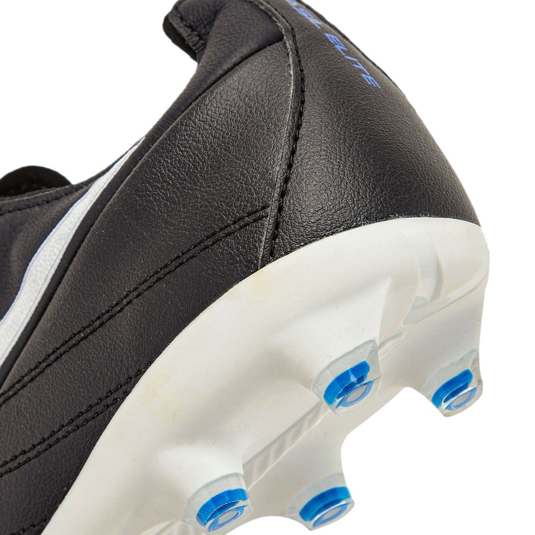 Diadora Brasil Elite 2 LT LP 12 FG Firm Ground Soccer Cleats Black White Royal Blue