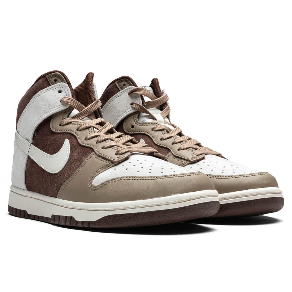 Dunk High Retro Premium Light Chocolate Sail Khaki