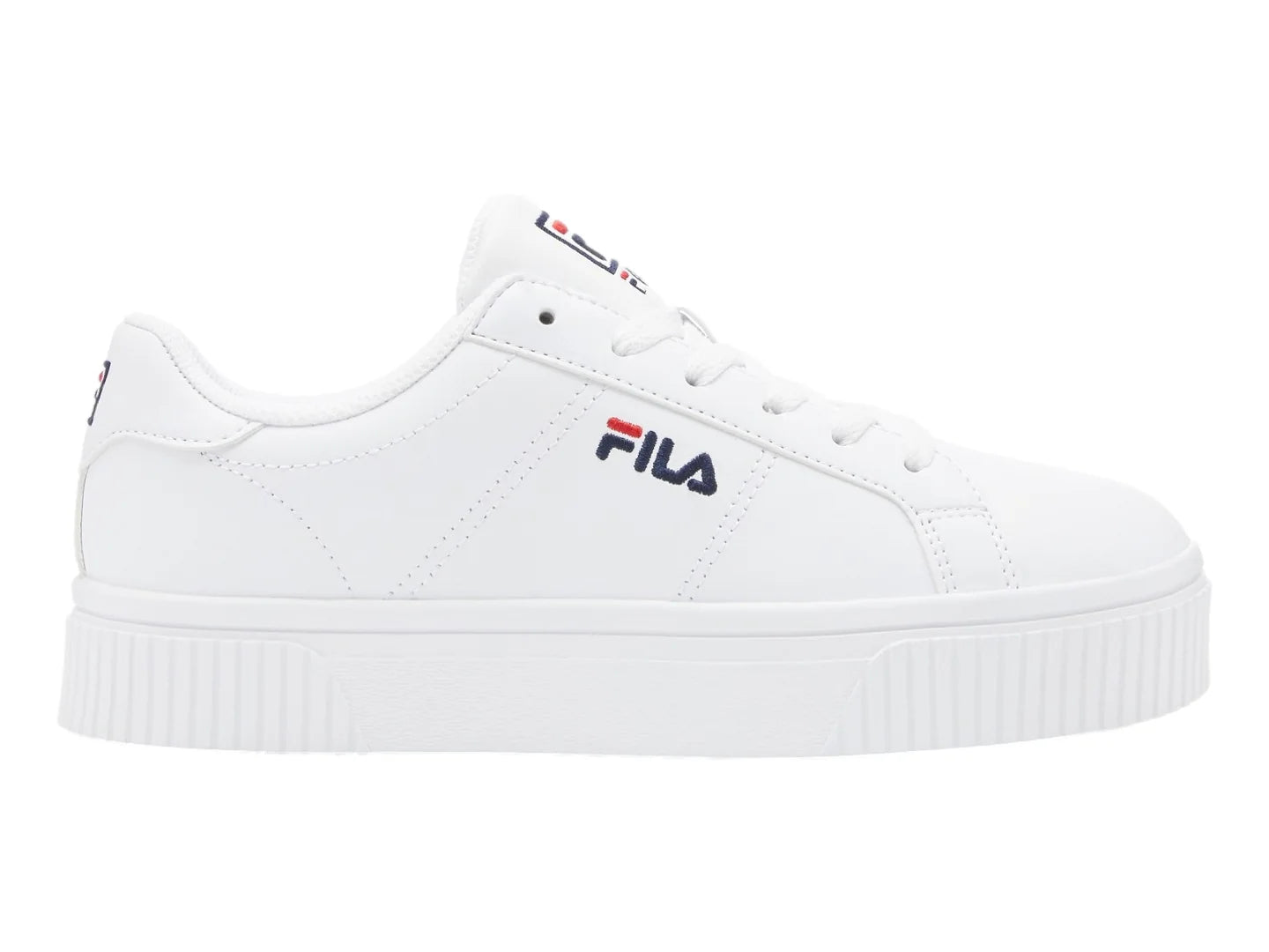 Tenis FILA Panache 19 Blanco Azul y Rojo para Mujer