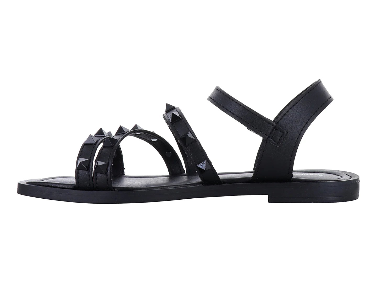 Sandalias Teen Bambino Negro para Niña