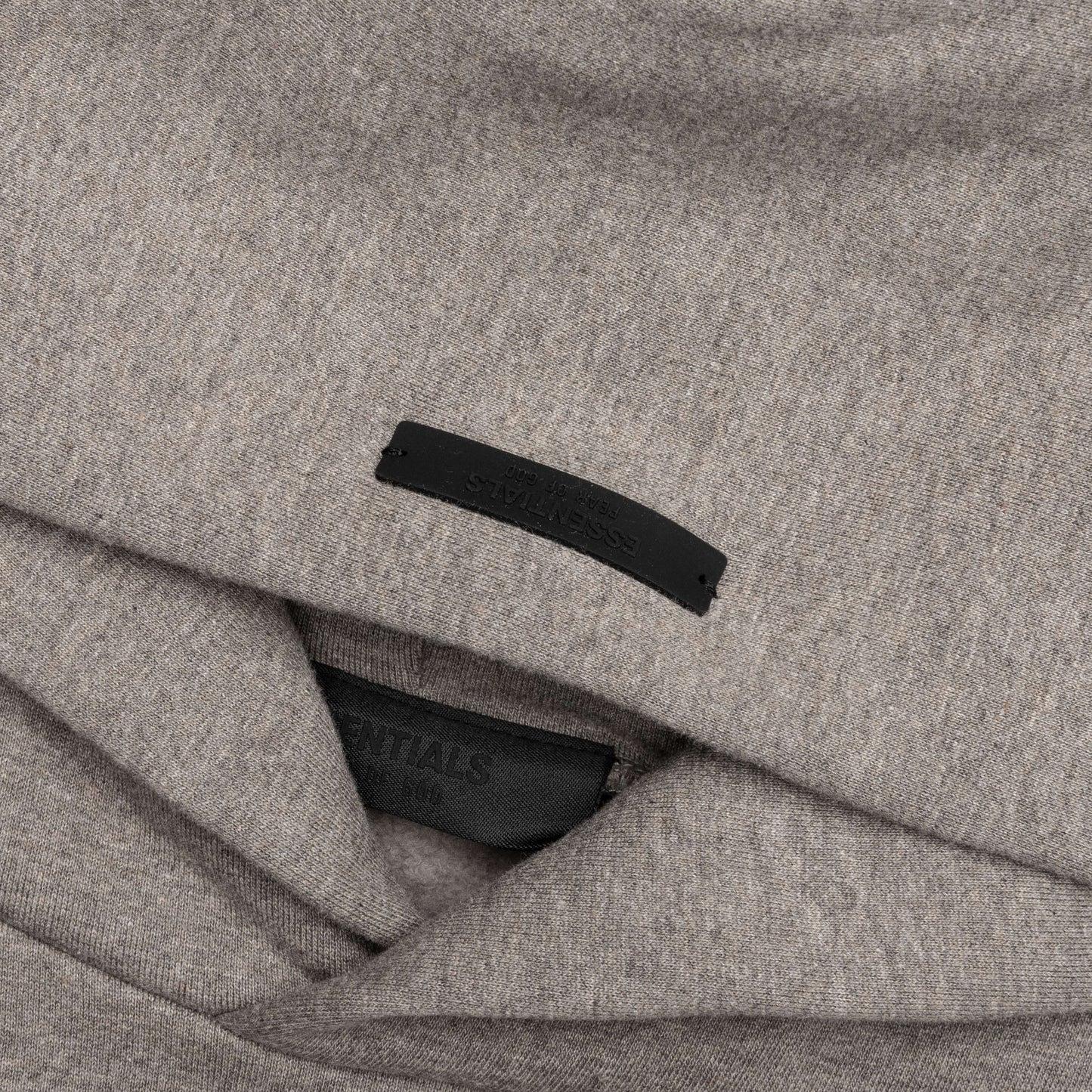 Heavy Fleece Vintage Shrunken Hoodie Heather Gray