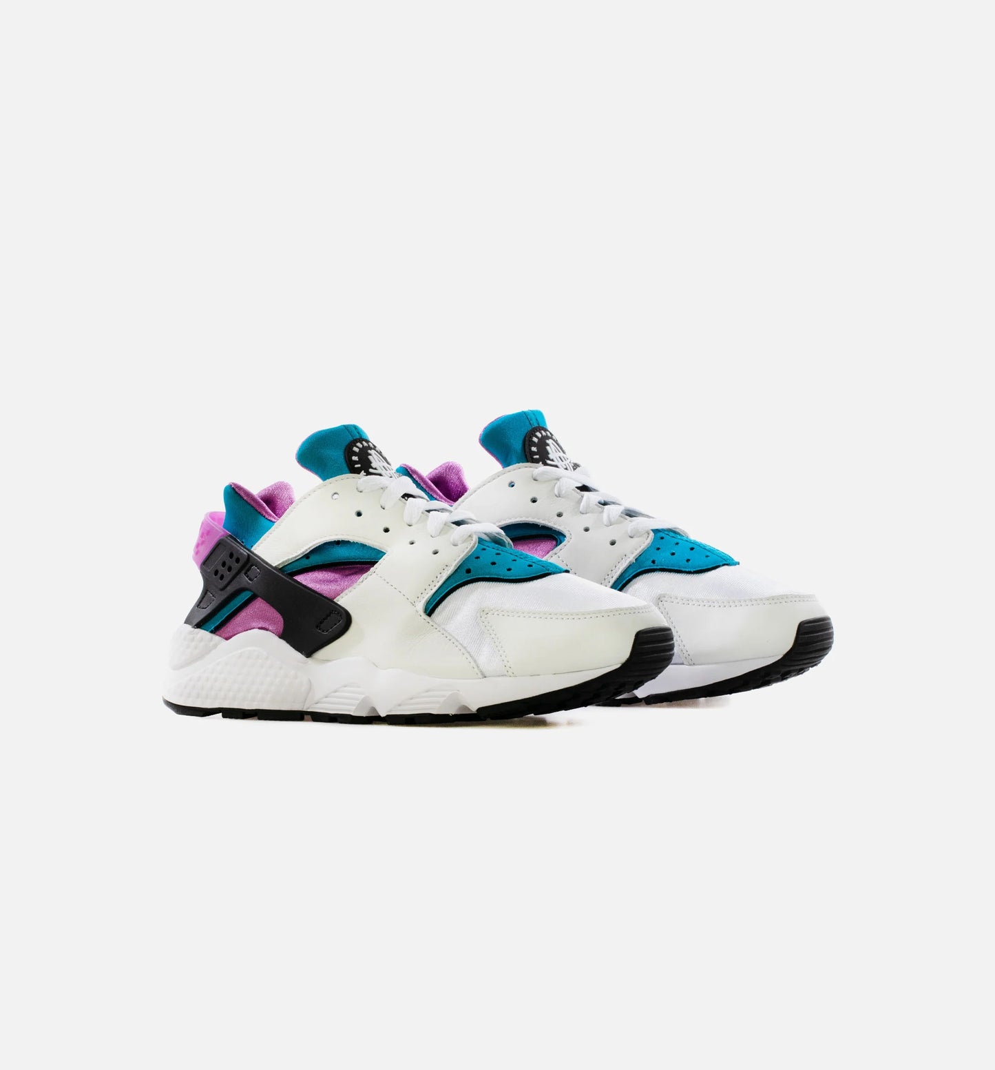 Air Huarache Aquatone Mens Running Shoe White Aquatone Deep Magenta Black