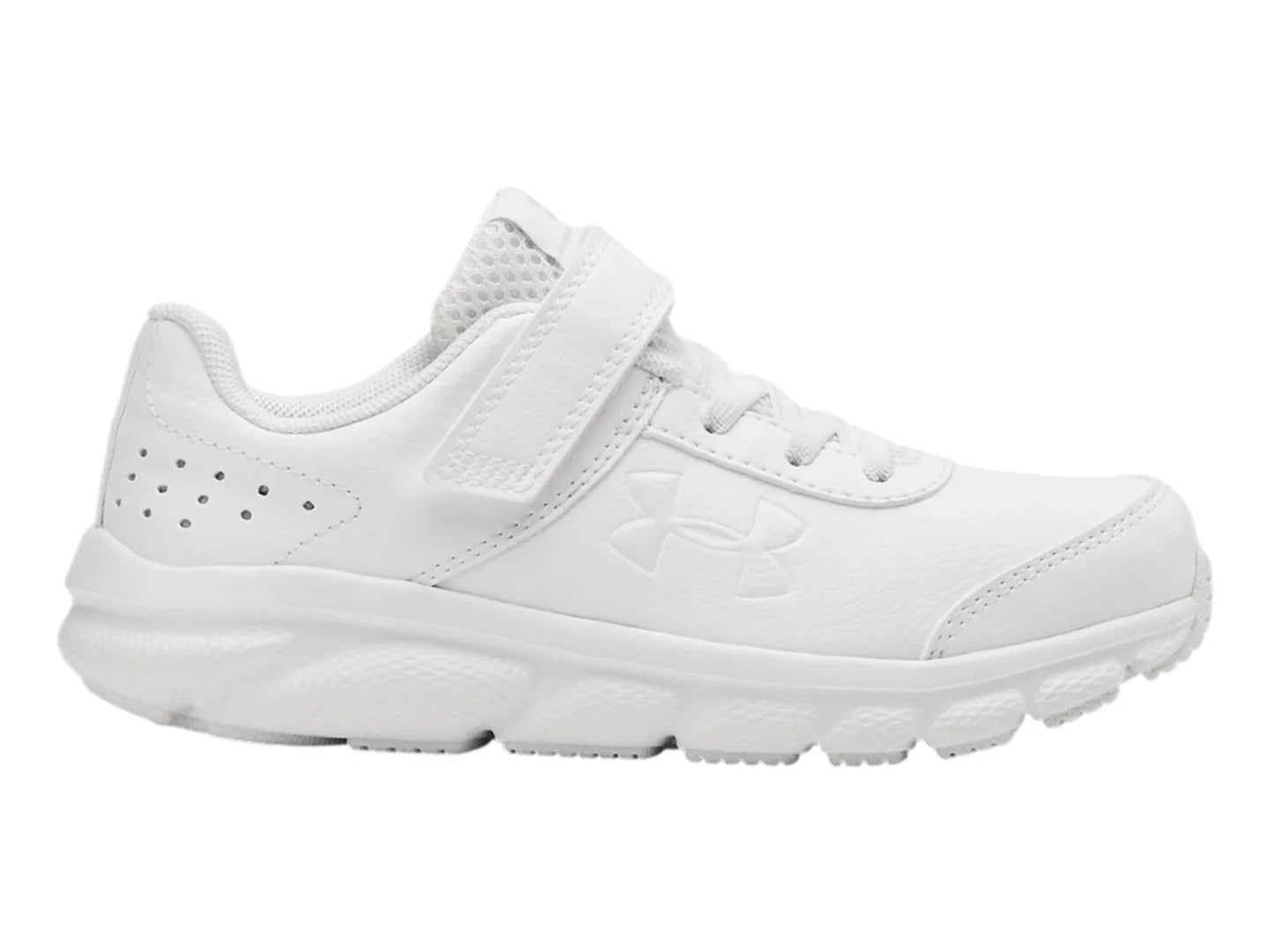 Tenis Under Armour UFM SYN AC Blancos para Niño