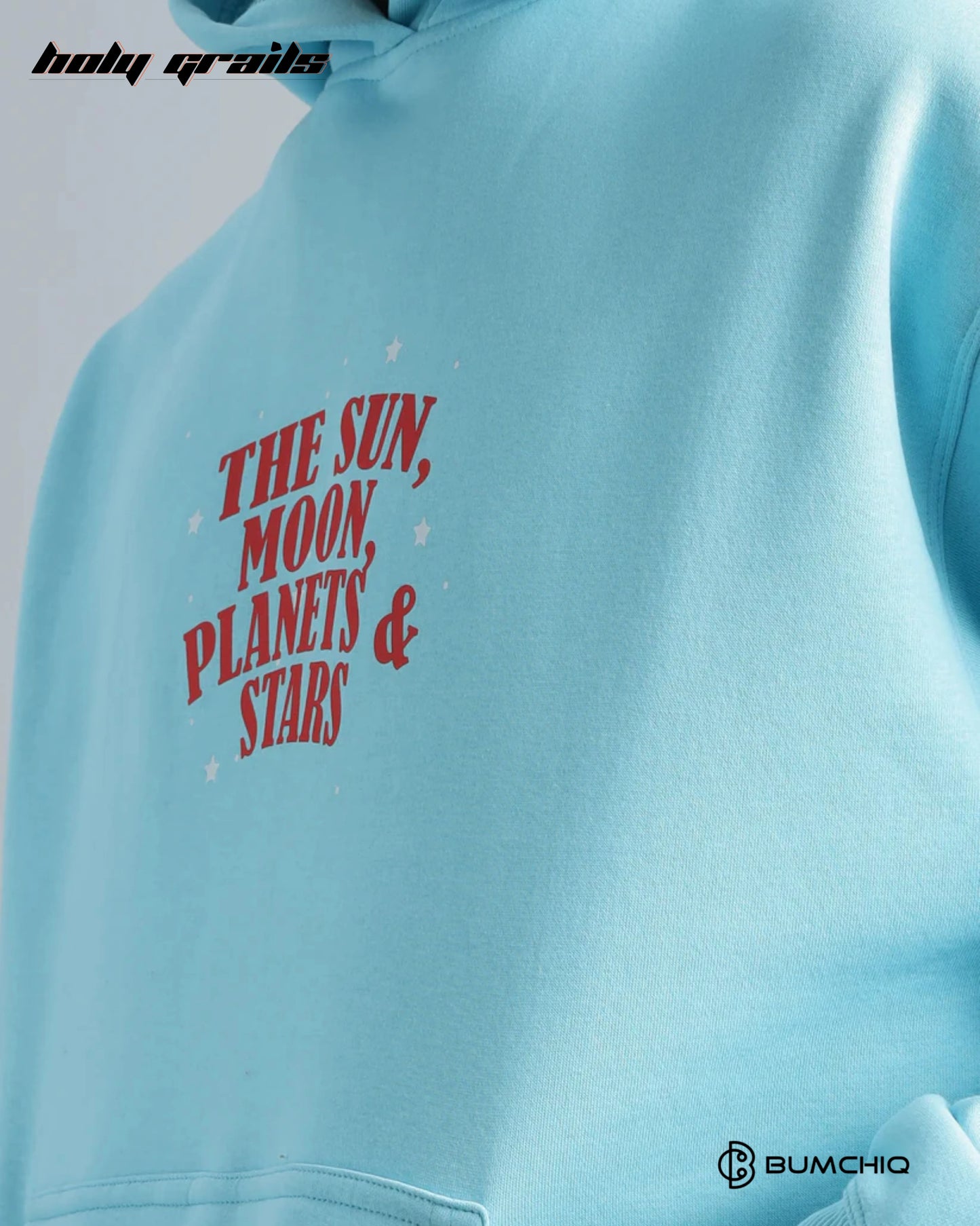Cosmic Light Blue Hoodie HG x Bumchiq