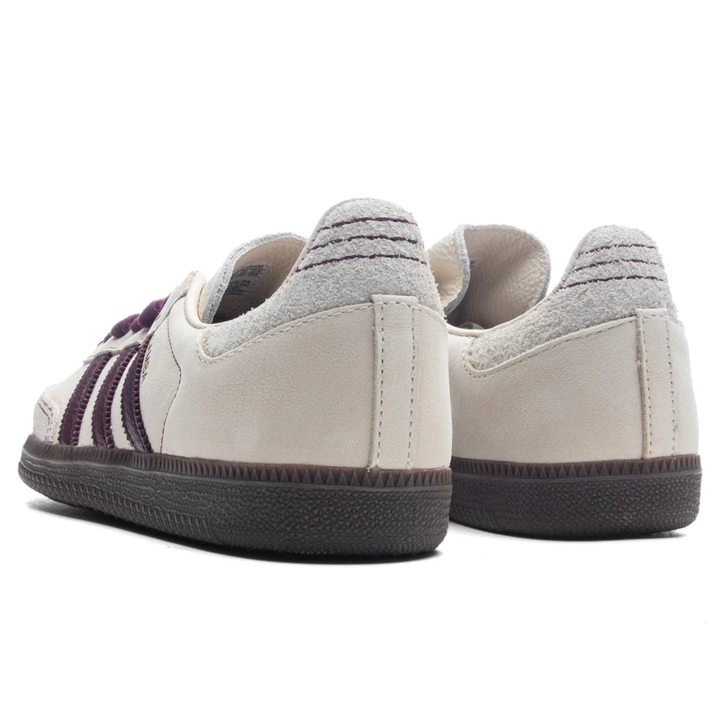 Womens Samba OG Wonder White Maroon Putgre