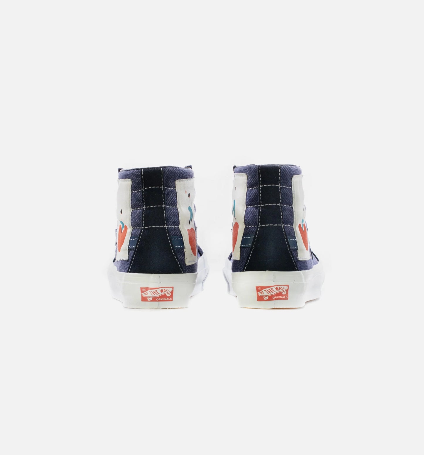 Geoff McFetridge Vault OG Sk8 Hi LX Mens Skate Shoe Navy White