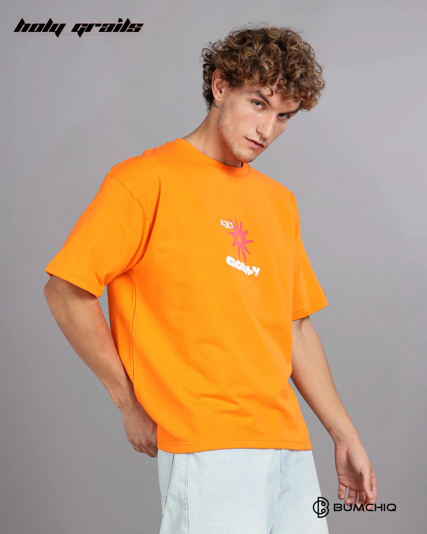 Gods Got This Orange Oversize Tee HG x Bumchiq