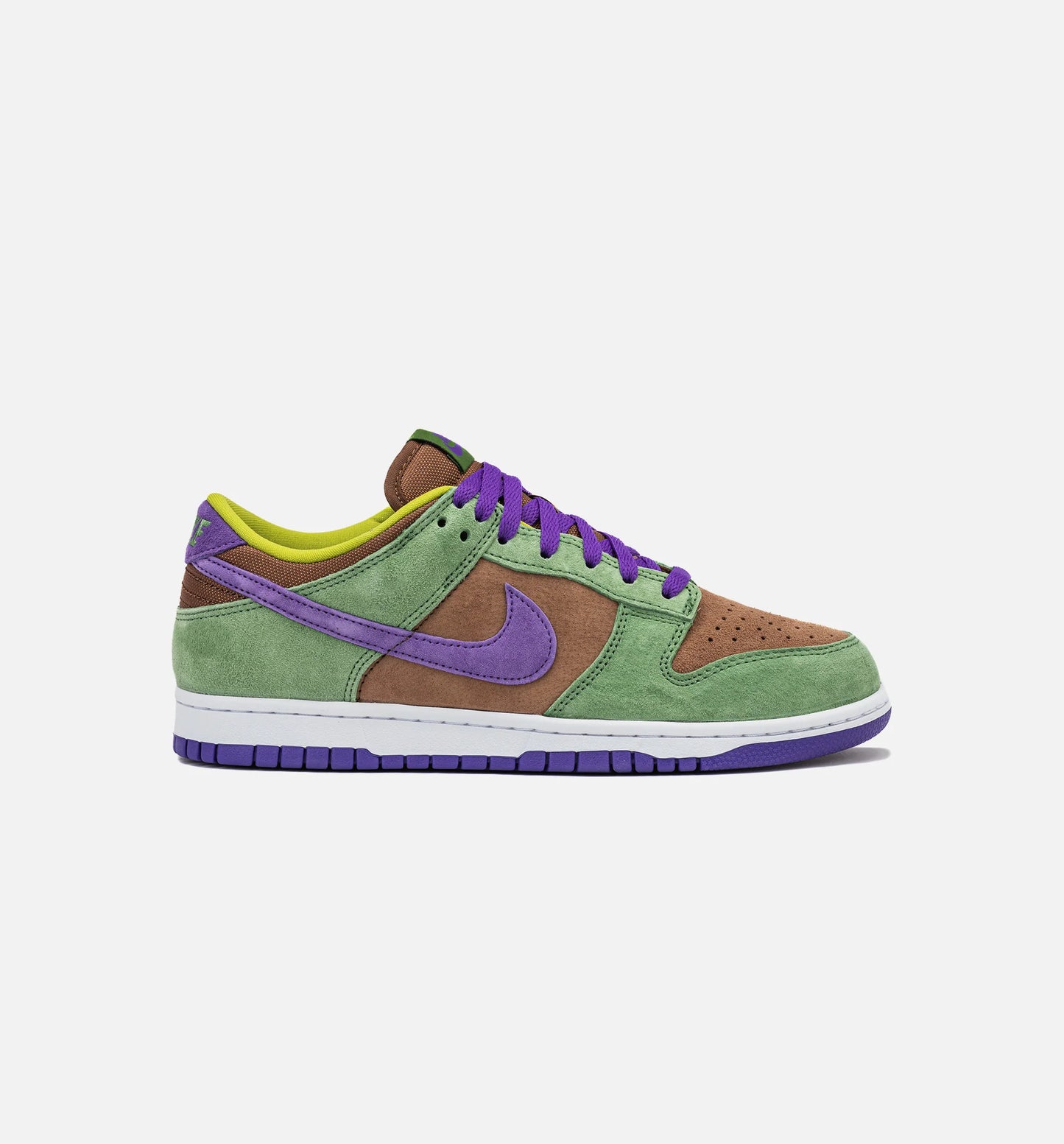 Dunk Low Veneer Mens Lifestyle Shoe Veneer Autumn Green Deep Purple