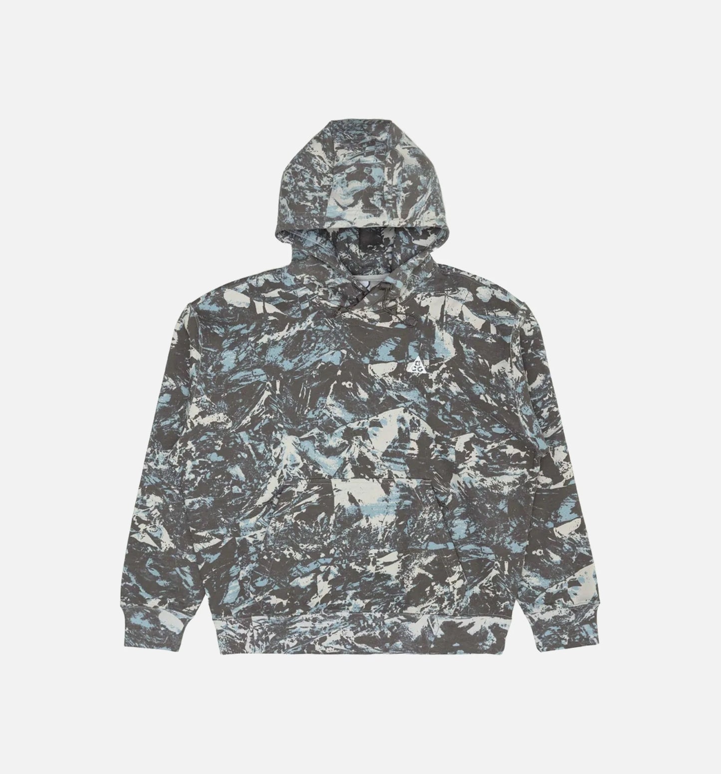 ACG Therma Fit Fleece AOP Pullover Hoodie Mens Hoodie Light Bone Cave Stone Summit White