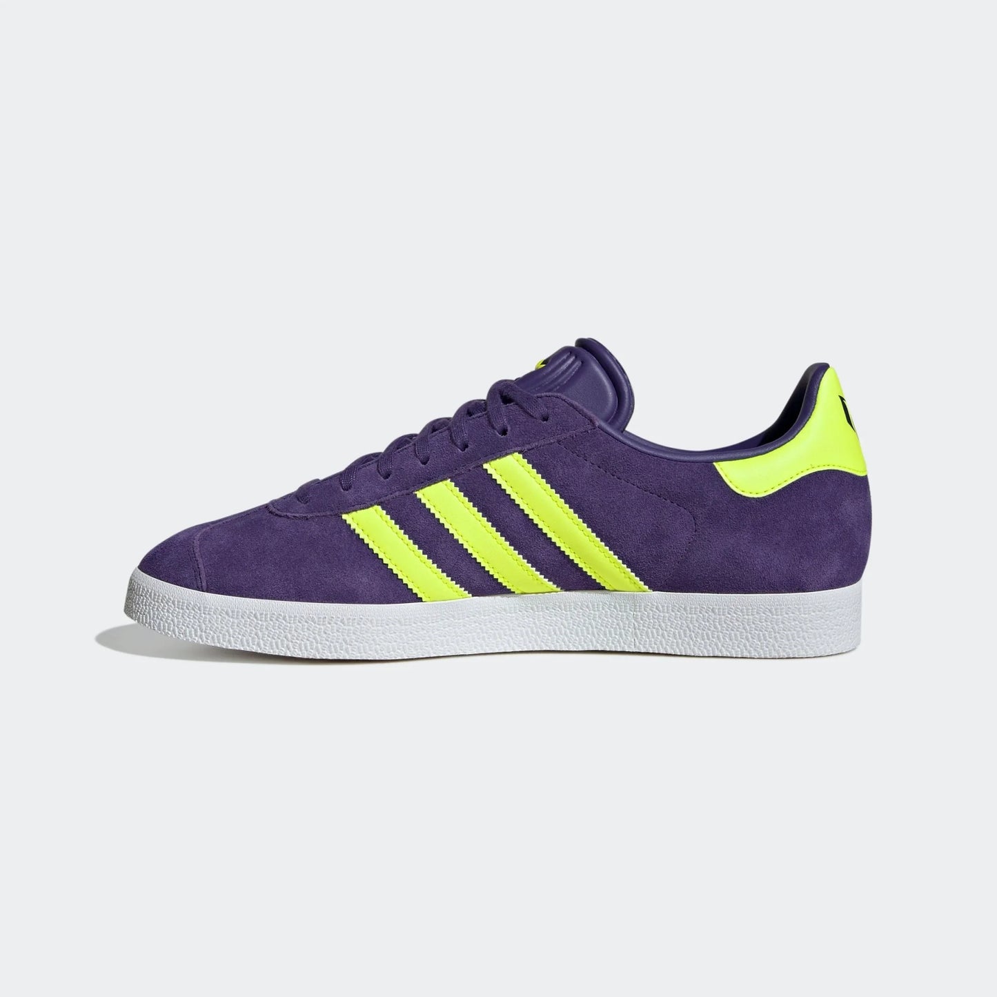 adidas Gazelle Messi Shoes Purple Lucid Lemon White